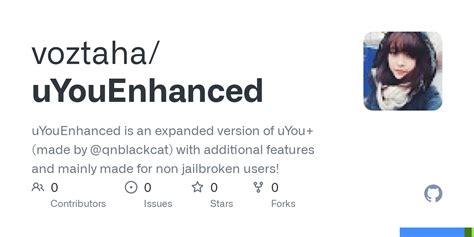 uyou+ enhanced|Telegram: Contact @uYouEnhanced.